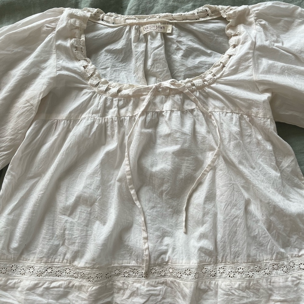 Cotton lace Christy Dawn blouse